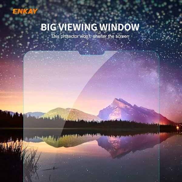 [1-PACK] ENKAY iPad Pro 11 (2020/2021/2022) Härdat Glas Skärmskydd 2.5D LCD 9H