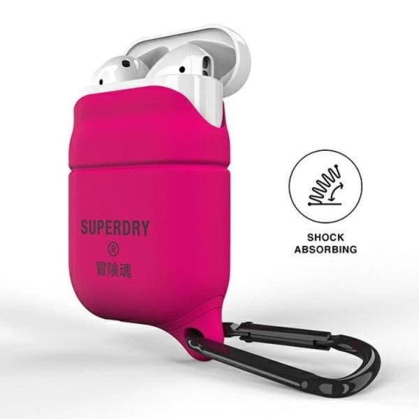 SuperDry Waterproof Skal AirPods - Rosa Rosa