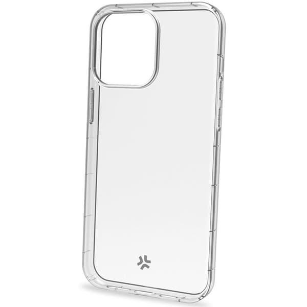 Celly Mobilskal till iPhone 15 Pro Hexagel Anti-Shock - Transparent Röd