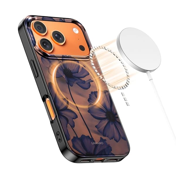 Tech-Protect telefonetui til iPhone 17 Pro Magsafe Lamano - Velvet Night Lila