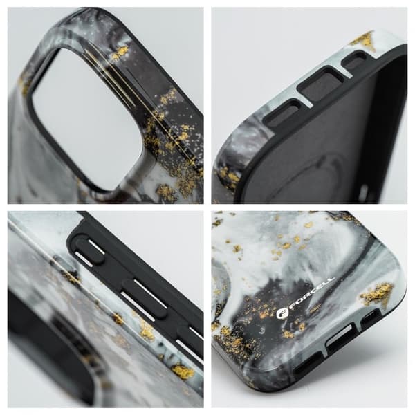 Forcell Mobilskal till iPhone 16 Plus MagSafe Mirage - Silver Fog Silver