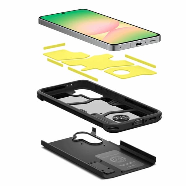 Spigen telefontaske til Galaxy A56 5G Tough Armor - Sort Svart