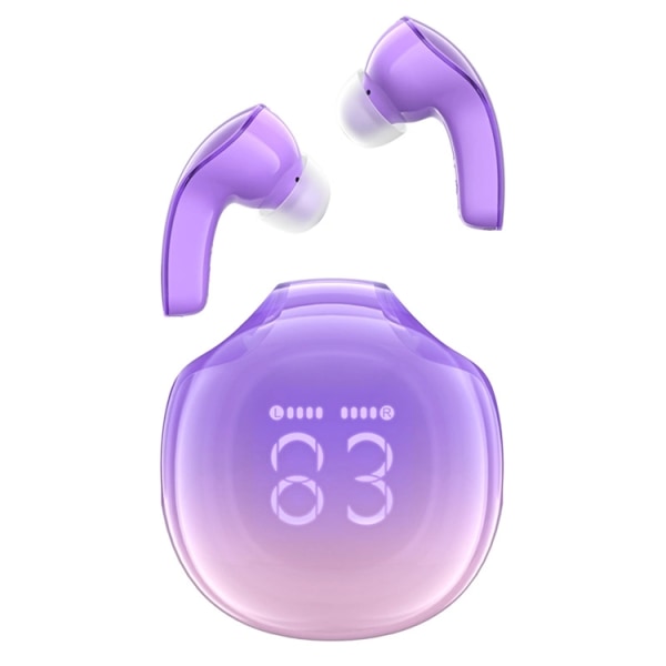Langattomat Acefast T9 Bluetooth 5.3 In-Ear -kuulokkeet - violetti