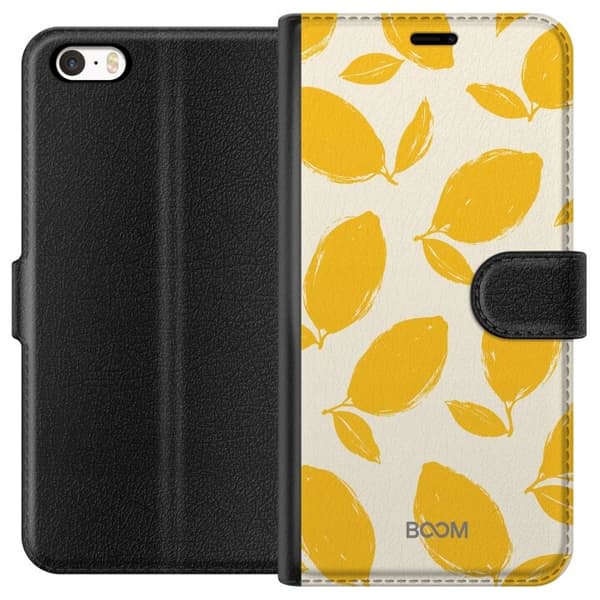 Plånboksfodral till Apple iPhone SE (2016) med Lemon Breeze