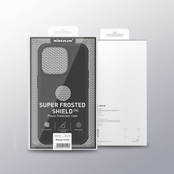 NILLKIN Super Frosted Shield Pro Mobilskal för iPhone 14 Pro - Lila