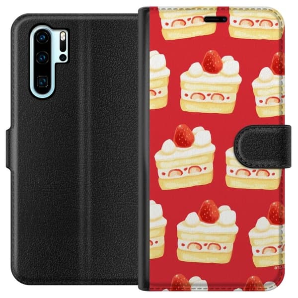 Plånboksfodral till Huawei P30 Pro med Tårta