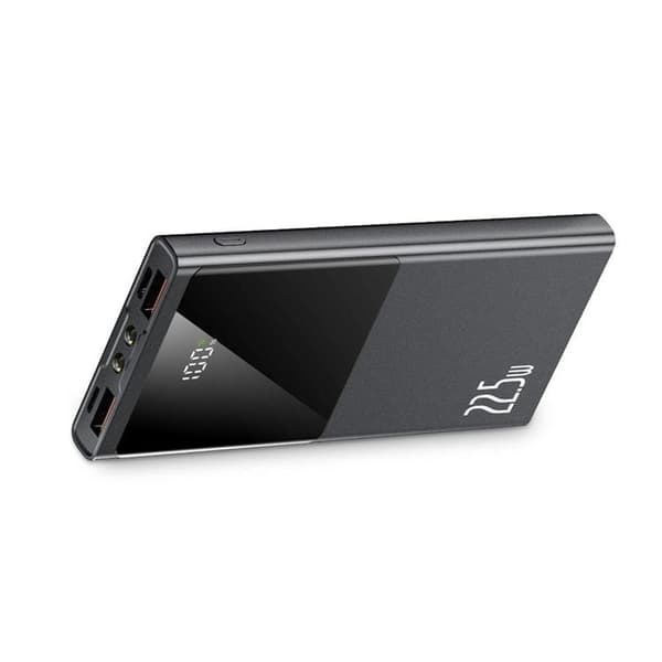 Tech-Protect Powerbank 20000 mAh - Grå Svart