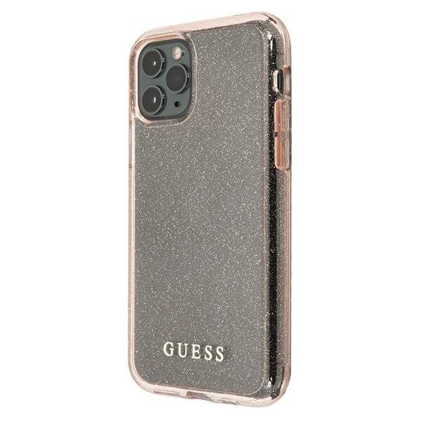 Guess iPhone 11 Pro skal Glitter - Rosa Rosa