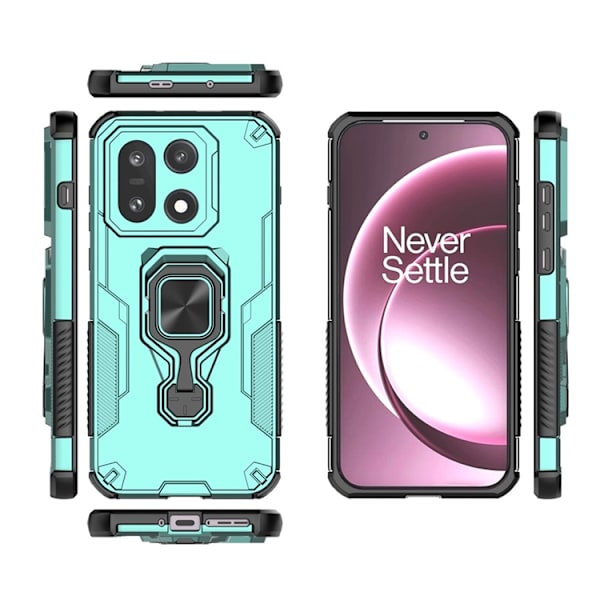 Mobilskal till OnePlus 15 5G Rotatable Ring Kickstand - Grön Grön
