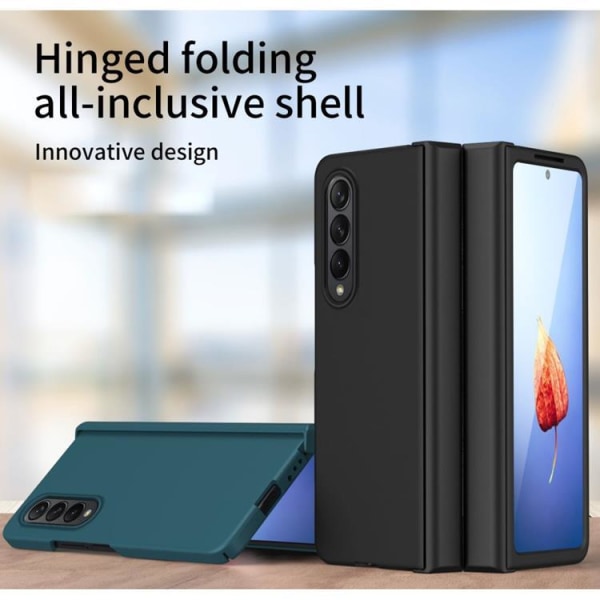 Galaxy Z Fold 4 Cover iskunkestävä sarana - musta