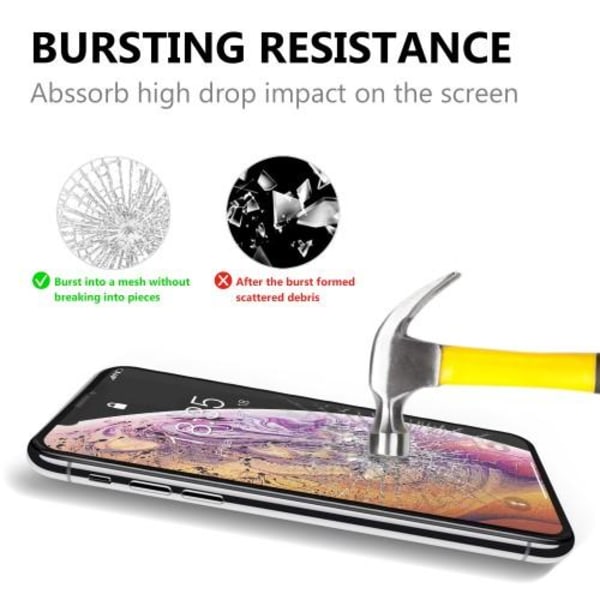 Full-Fit Härdat Glas Skärmskydd till iPhone 11 Pro Max