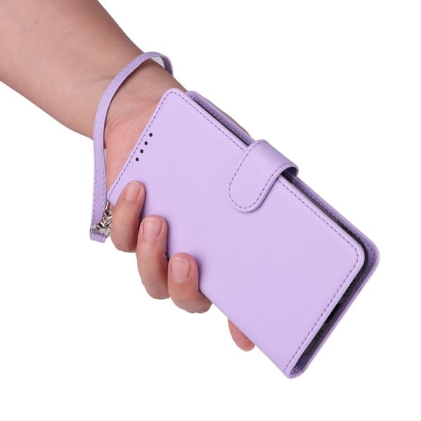 BETOPNICE iPhone 16 Plånboksfodral Magnetiskt Detachable Konstläder - Lila