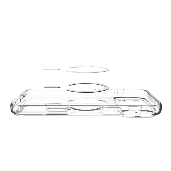 Spigen Mobilskal till iPhone 17 Pro Max Ultra Hybrid Magsafe - Clear/Orange Orange
