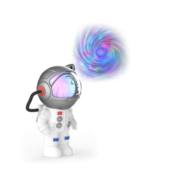 MOB Projektor Stellar Light Space Vit Astronaut