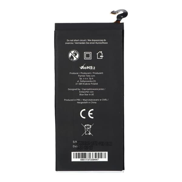 Blue Star Samsung S6 Batteri 2550 mAh PREMIUM
