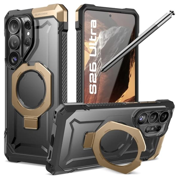SupCase Mobilskal För Galaxy S26 Ultra Magsafe UB Grip Guld