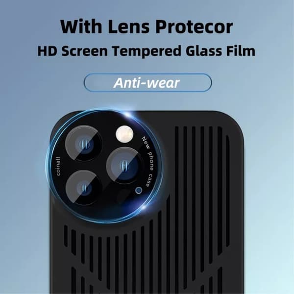 iPhone 13 Pro Skal Graphene Heat Dissipation - Blå Blå