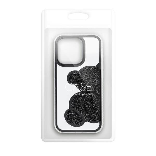 Mobilskal till iPhone 13 Pro Teddy Bear - Svart Black
