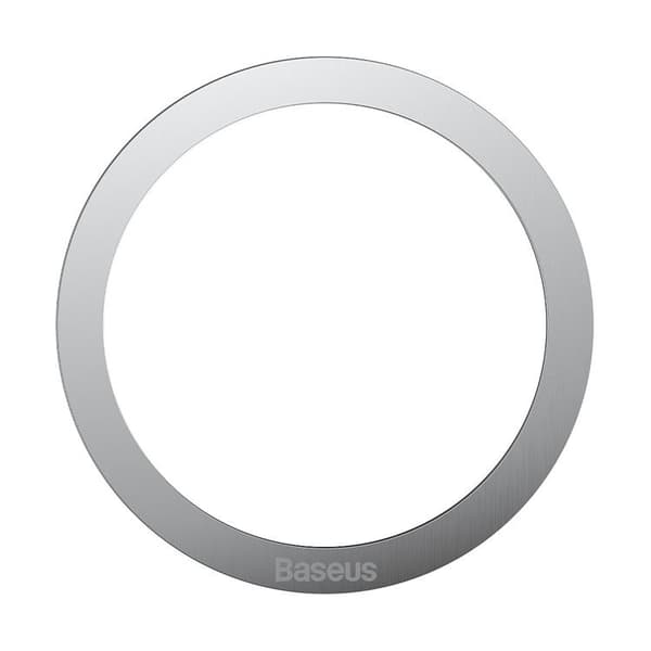 Baseus Halo MagSafe Magnetisk Ring 2 Stk - Sølv Silver