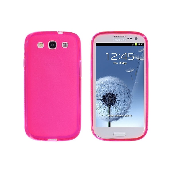 FlexiCase Skal till Samsung Galaxy S3 i9300 (Rosa) Rosa