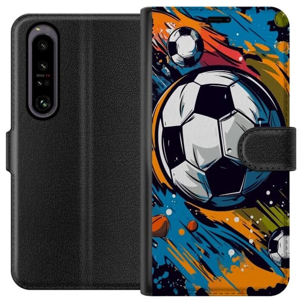Pungcover til Sony Xperia 1 IV med Fodbolde