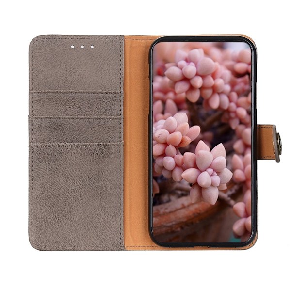 KHAZNEH Plånboksfodral iPhone 13 Pro - Grå grå