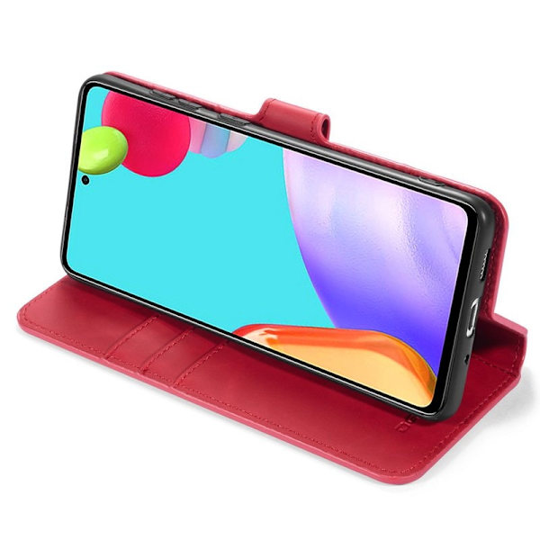 DG.MING Retro Mobilskal för Samsung Galaxy A52/A52s 5G - Röd