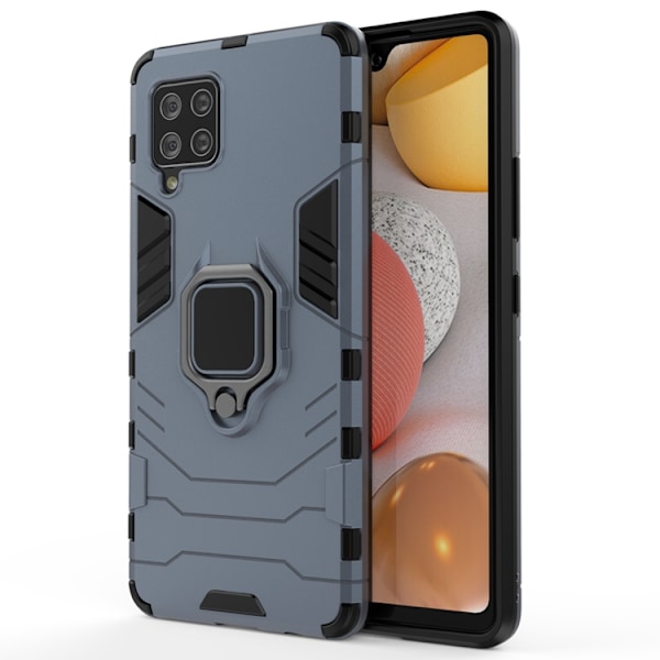 Ring Armor Skal Galaxy A42 - Blå Blå