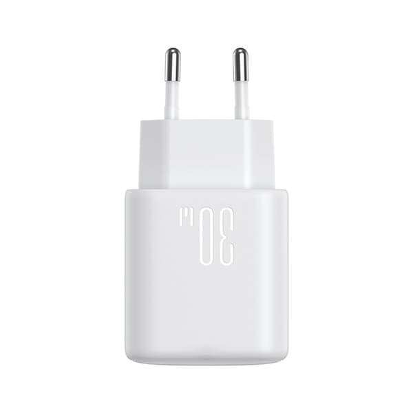 Joyroom JR-TCF24 Snabbladdare 30W PD QC SFC med Typ-C Kabel 1m Vit