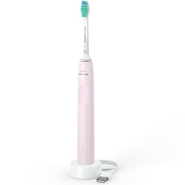 Philips Elektrisk tandbørste 2x Sort/Pink HX3675/15 Rosa