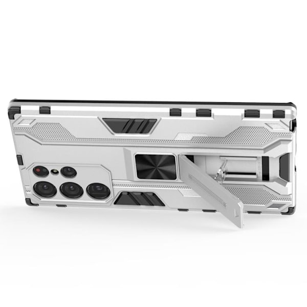 ShockProof Kickstand Skal Galaxy S22 Plus - Vit Vit