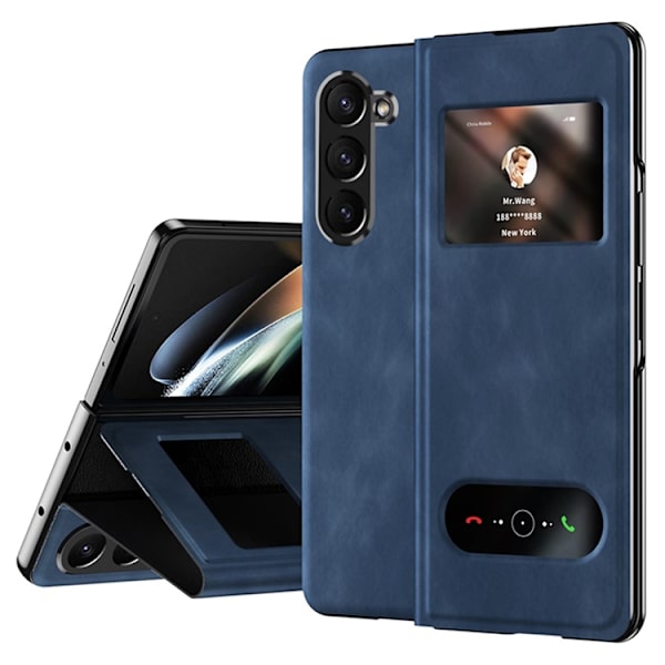 Mobilskal till Galaxy Z Fold6 View Window - Blå Blå