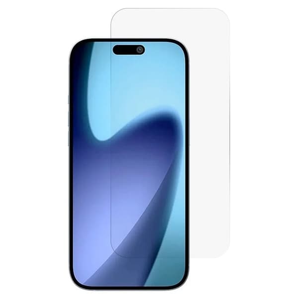 iPhone 17 Pro Plastfilm Skärmskydd Electroplated Arc Transparent