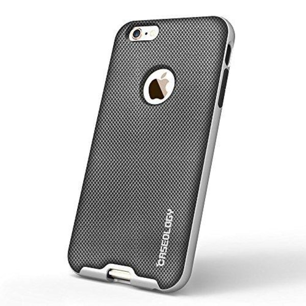 Caseology Bumper Frame Skal till Apple iPhone 6(S) Plus - Mesh Silver Silver