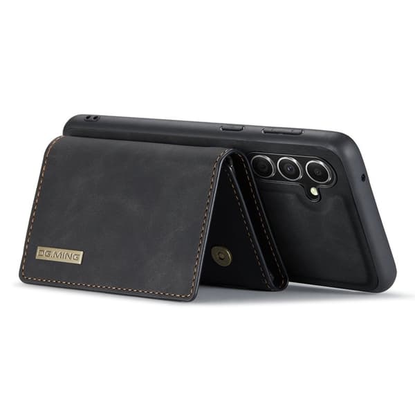 DG.Ming Plånboksfodral för Samsung Galaxy S26 Plus Magnetiskt PU + TPU - Svart