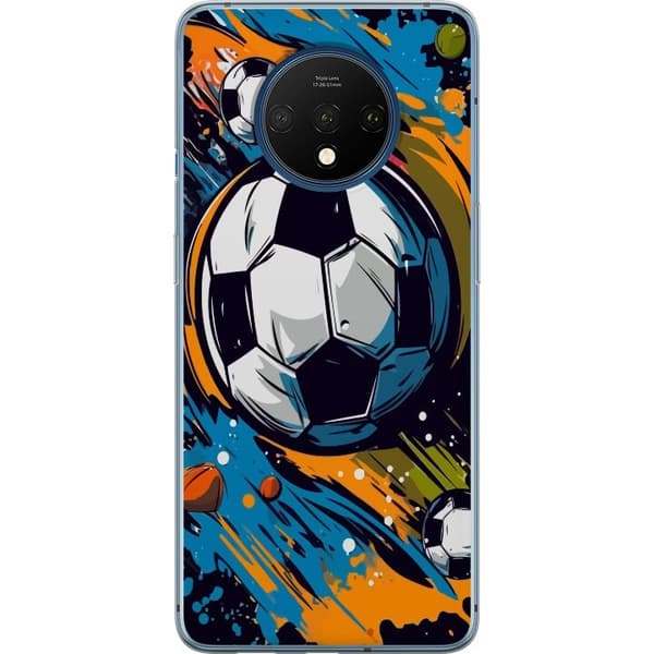 Mobilskal till OnePlus 7T med Fotbollar