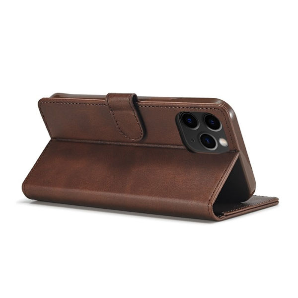 LC.IMEEKE Mobilskal till iPhone 12 mini KonstLäder - Brun
