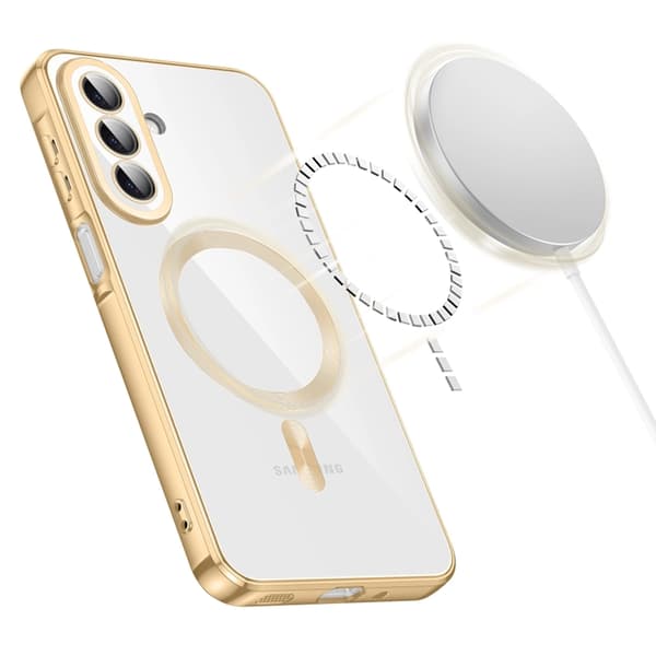 Tech-Protect Mobilskal För Galaxy A27 Magsafe Magflex - Shiny Guld Guld