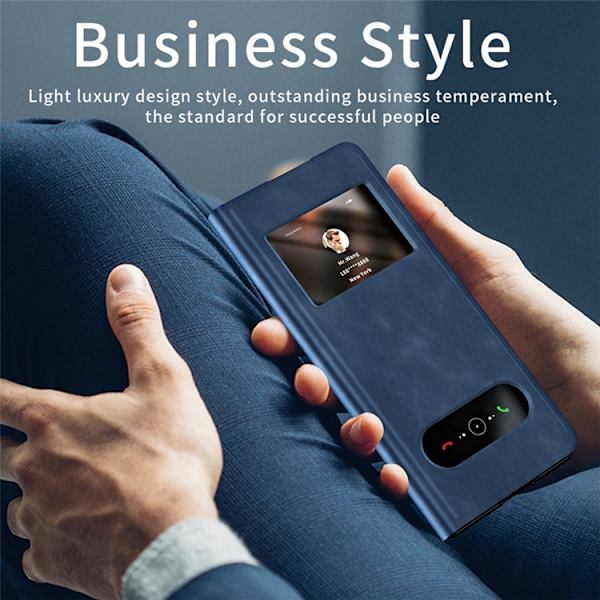 Mobilskal till Galaxy Z Fold6 View Window - Blå Blå
