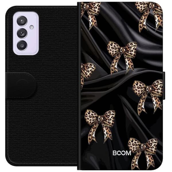 Plånboksfodral till Samsung Galaxy A82 5G med Leopard Bow