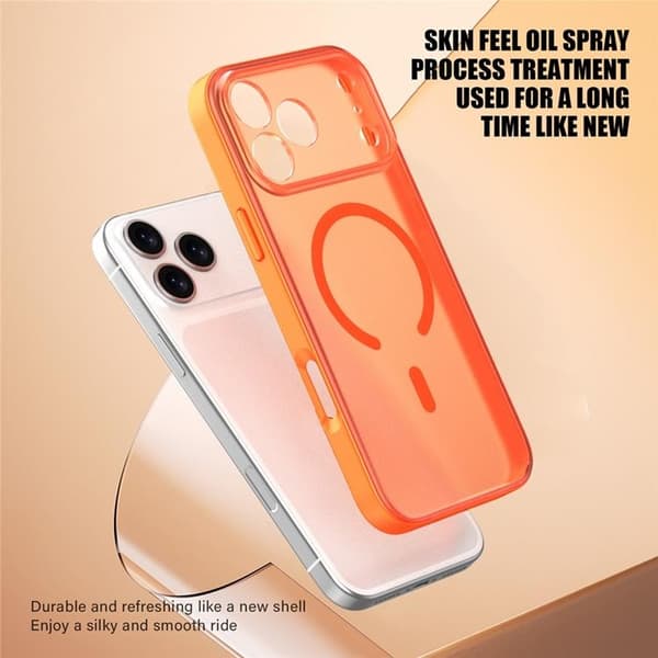 Mobilskal till iPhone 17 Pro MagSafe Skin Feel - Blå Blå