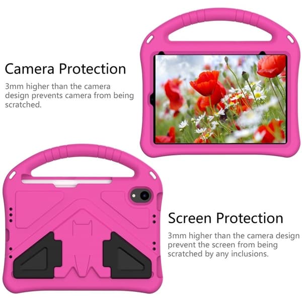 iPad mini (2024/2021) Skal EVA Kickstand - Rosa Rosa