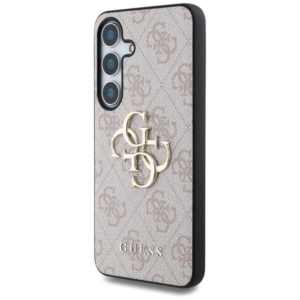 Guess Mobilskal till Galaxy S25 Plus Big 4G Logo Classic - Rosa Rosa