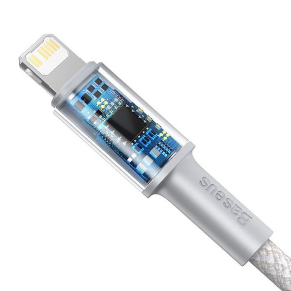Baseus Power USB-C till Lightning kabel 20 W 1m - Vit