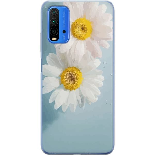 Telefontaske til Xiaomi Redmi 9T med sommerblomster
