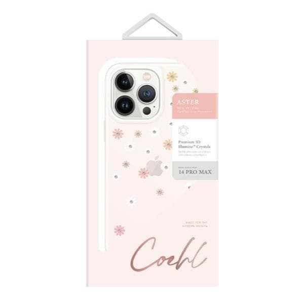 UNIQ iPhone 14 Pro Max -kotelo Coehl Aster - Pinkki Rosa