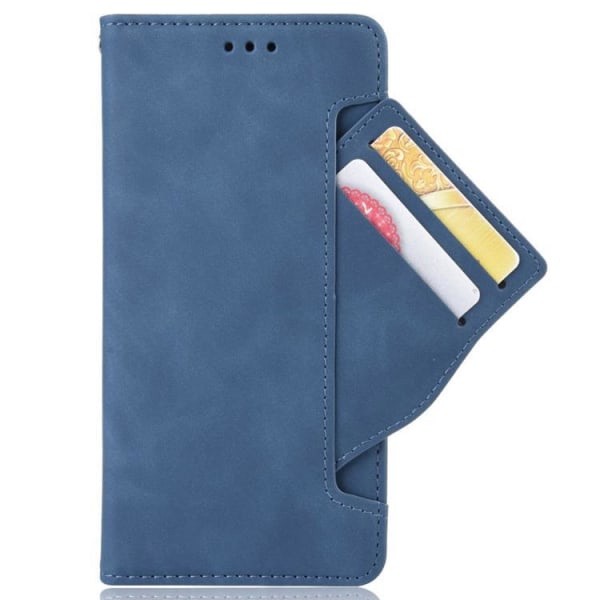 Sony Xperia 5 IV Plånboksfodral med Flera Kortplatser - Blå