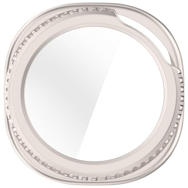 Galaxy Watch 8 Classic (46mm) Skal PC + Härdat Glas Integrerat Beige