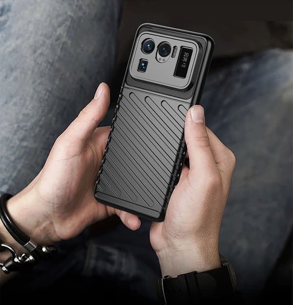 Xiaomi Mi 11 Ultra Skal Thunder Twill - Blå Bl
