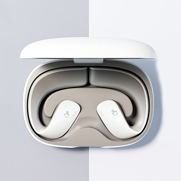 TWS Trådlösa Hörlurar On-Ear Bluetooth T22 Vit
